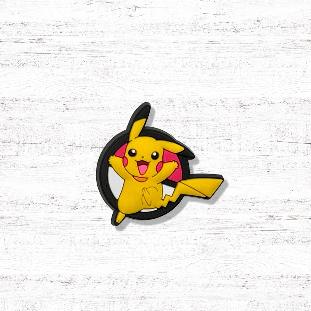 👟(6/$15) New Pokemon Shoe Charms for Crocs Croc Charms! Pikachu Charms